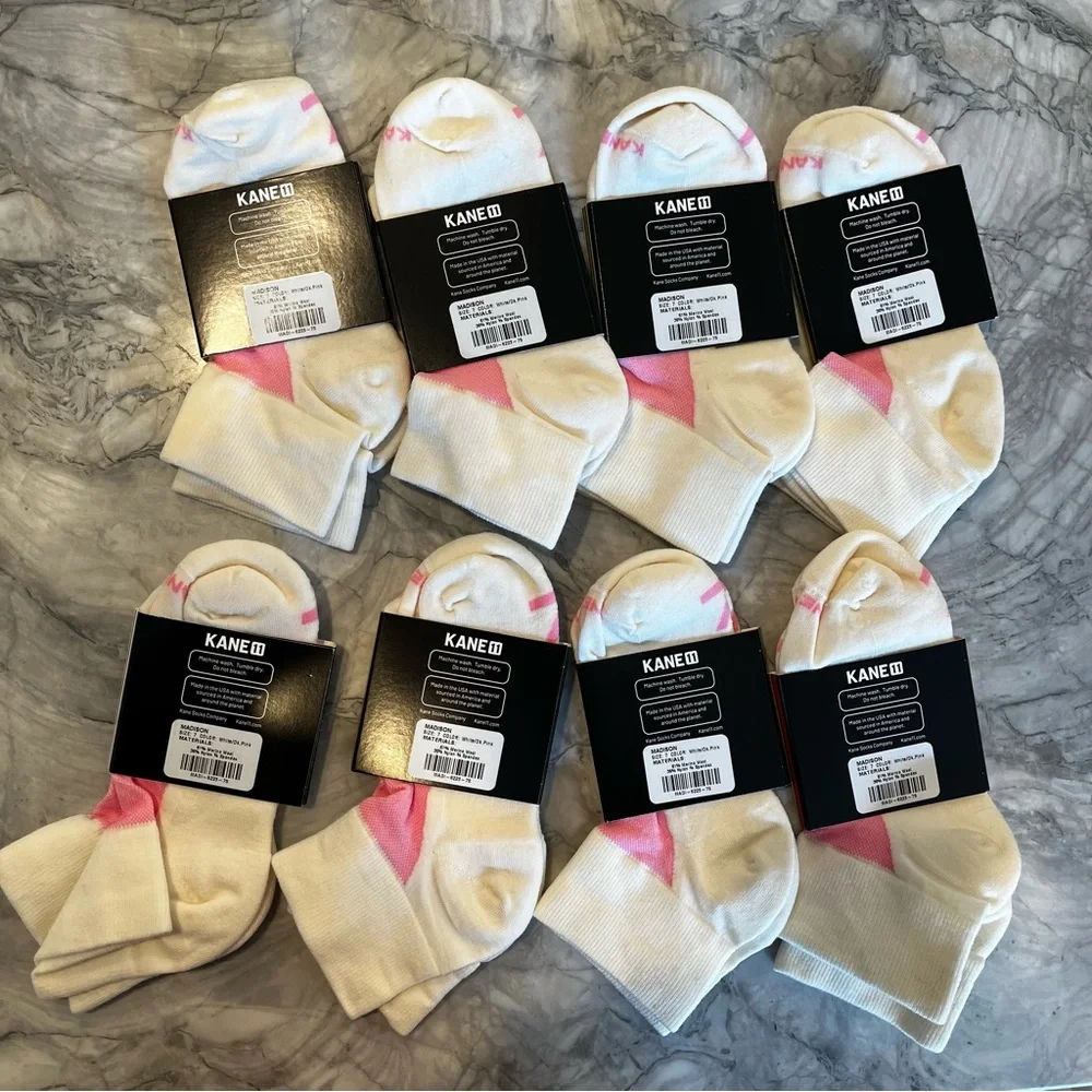 NWT 8 Pair Kane 11 Women’s Wool Socks Size 7 - Picture 1 of 3